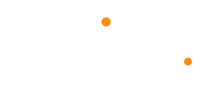 Reside Platform Logo - White & Orange
